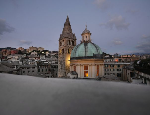 vista dal terrazzo